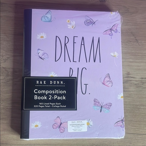 Rae Dunn Purple Composition Book 2-Pack - Picture 1 of 5